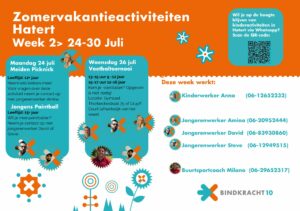 Zomeractiviteiten kinderen en jongeren 