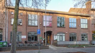 buitenkant van wijkcentrum de Burghardt