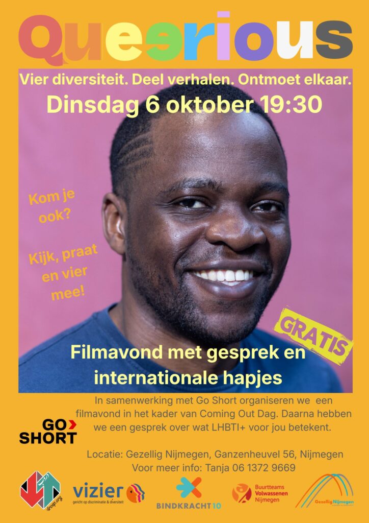 flyer van de filmavond