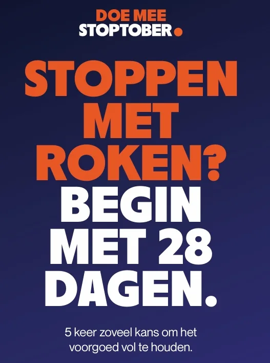 flyer van Stoptober
